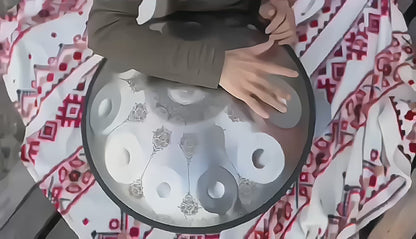 Mandala Handpan Drum 9 Notes